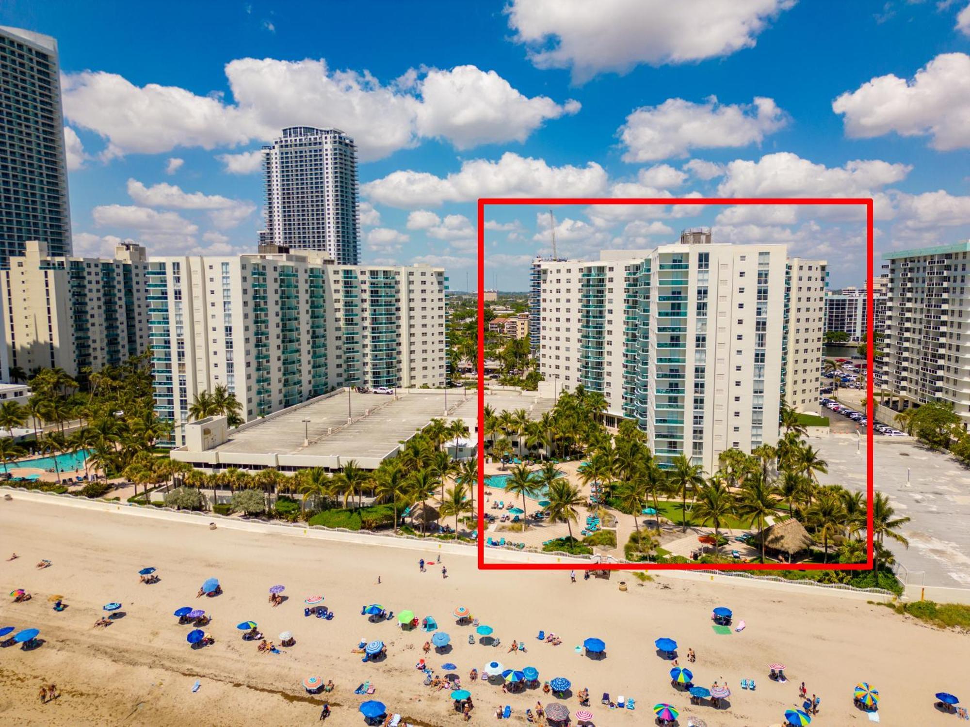 Modern 1 Bdr Oceanview With Direct Beach Access! Hollywood Kültér fotó