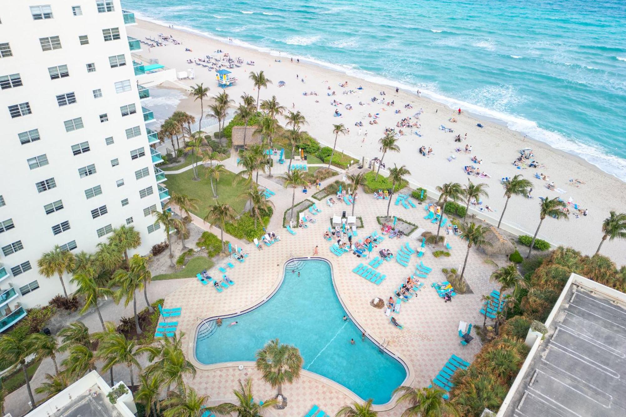 Modern 1 Bdr Oceanview With Direct Beach Access! Hollywood Kültér fotó